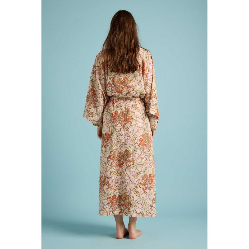 Papinelle x Karen Walker Lilies Kimono Maxi Robe image number 1